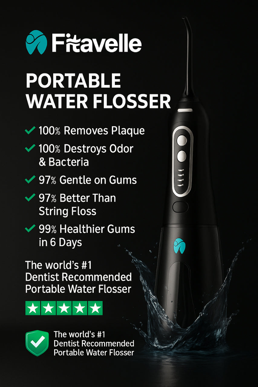 Fitavelle Dental Bliss Portable Water Flosser™