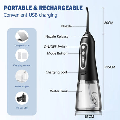 Fitavelle Dental Bliss Portable Water Flosser™